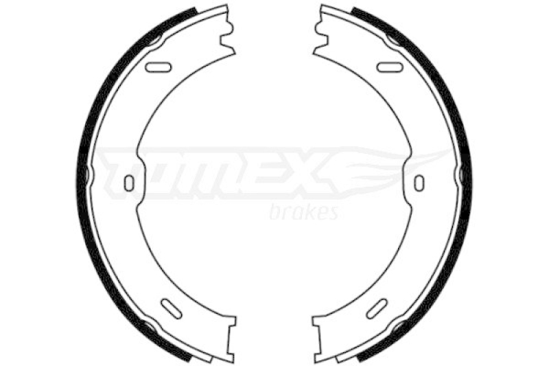 TOMEX Brakes Bremsbackensatz