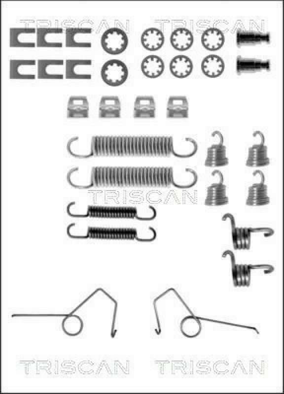 TRISCAN Accessory Kit, brake shoes