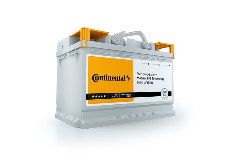 CONTINENTAL Starter Battery START-STOP-BATTERY EFB