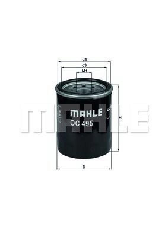 MAHLE Oil Filter