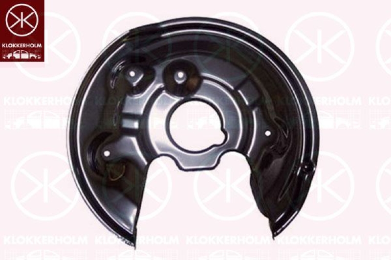 KLOKKERHOLM Splash Panel, brake disc