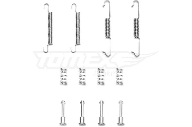 TOMEX Brakes Zubehörsatz Bremsbacken Trommelbremse Montagesatz