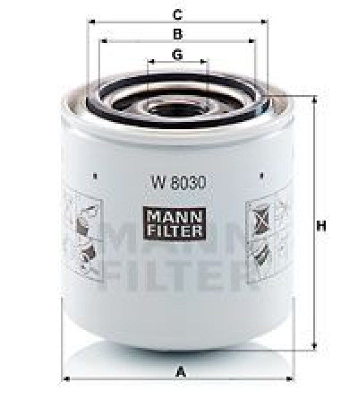 MANN-FILTER Oil Filter