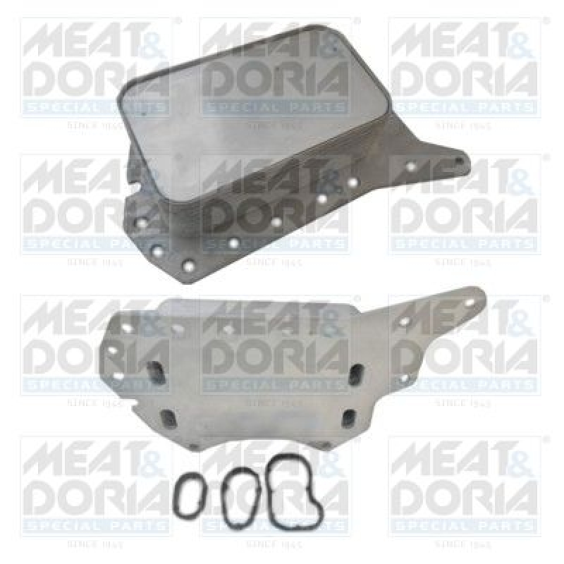 MEAT & DORIA Oil Cooler, engine oil