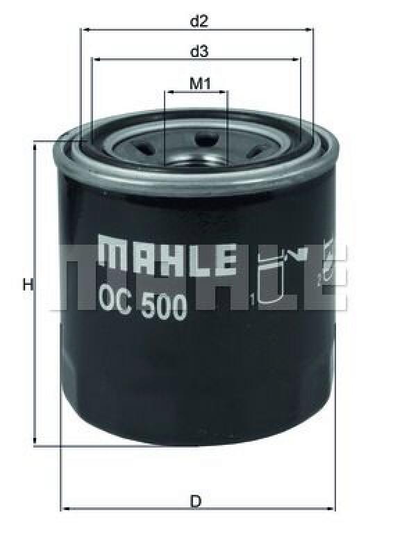 MAHLE Ölfilter