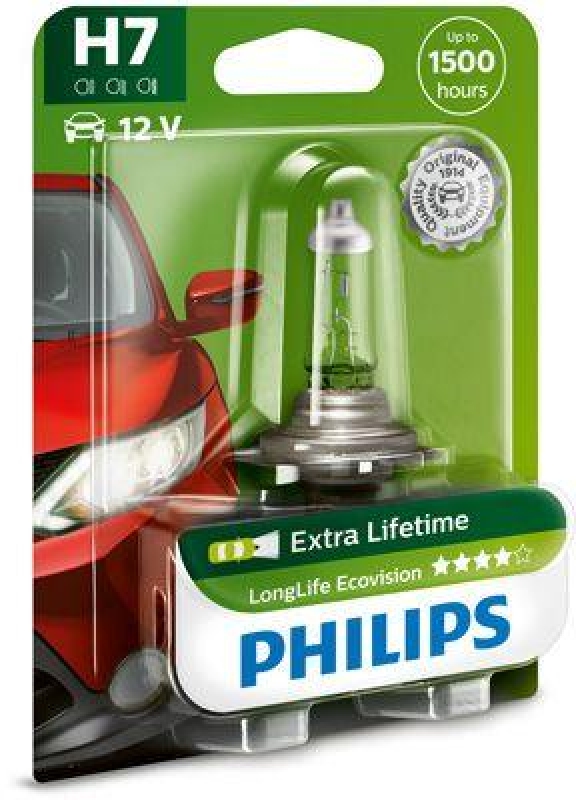 PHILIPS Gl&uuml;hlampe LongLife EcoVision