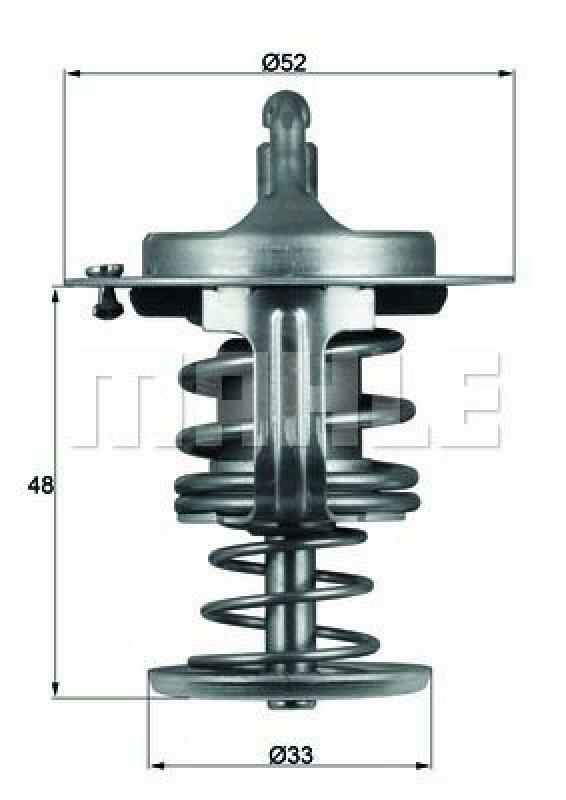 MAHLE Thermostat für Kühlmittel / Kühlerthermostat