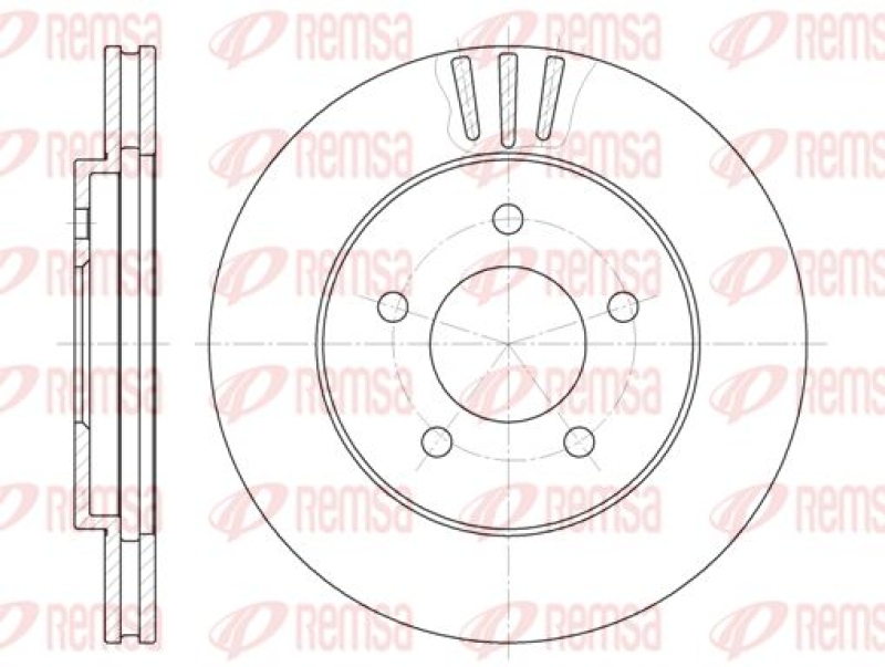 2x KAWE Brake Disc