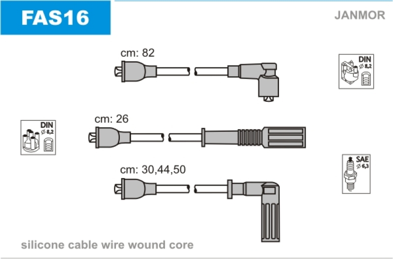 JANMOR Zündleitungssatz