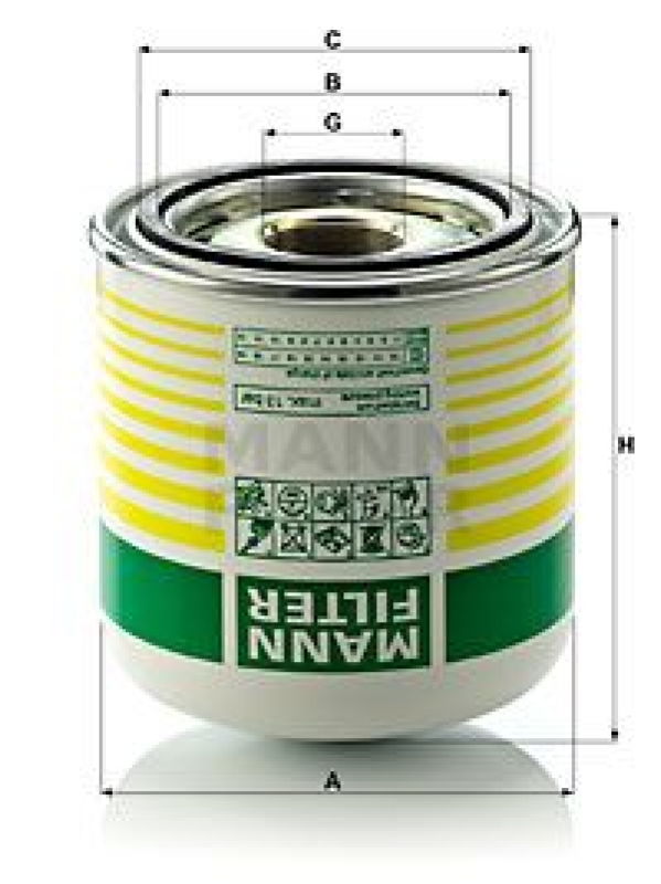 MANN-FILTER Air Dryer Cartridge, compressed-air system