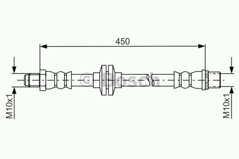 BOSCH Bremsschlauch