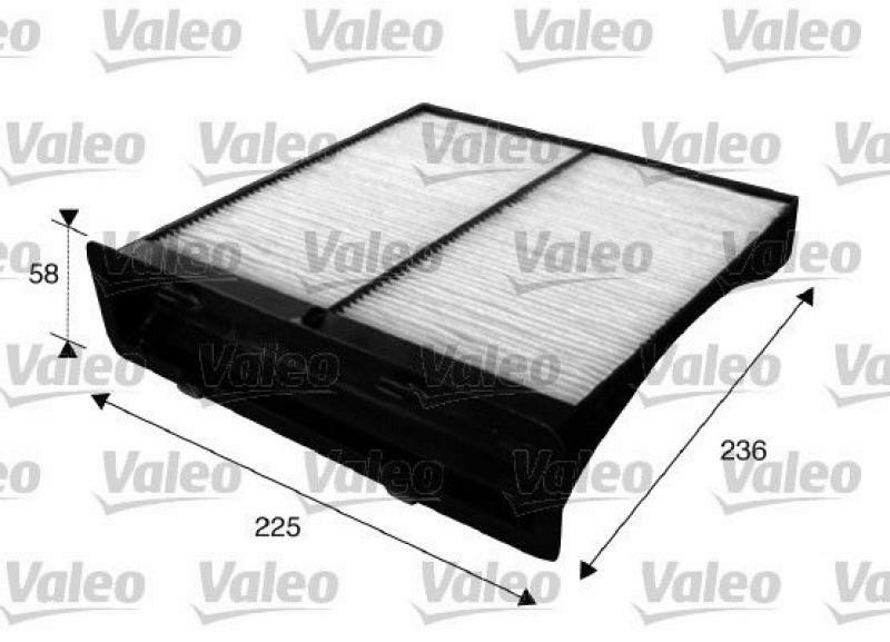 VALEO Filter, Innenraumluft CLIMFILTER COMFORT