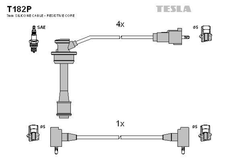 TESLA Ignition Cable Kit