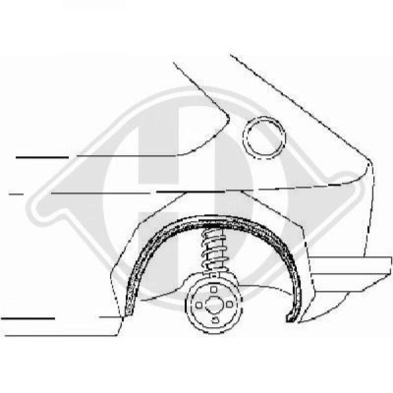 DIEDERICHS Mudguard