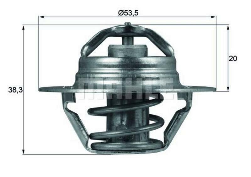 MAHLE Thermostat für Kühlmittel / Kühlerthermostat