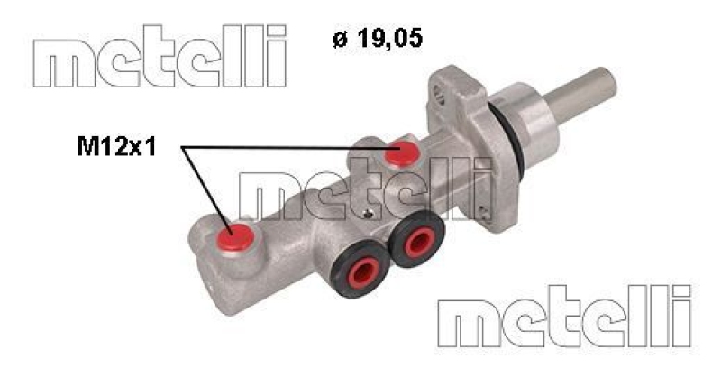 METELLI Brake Master Cylinder