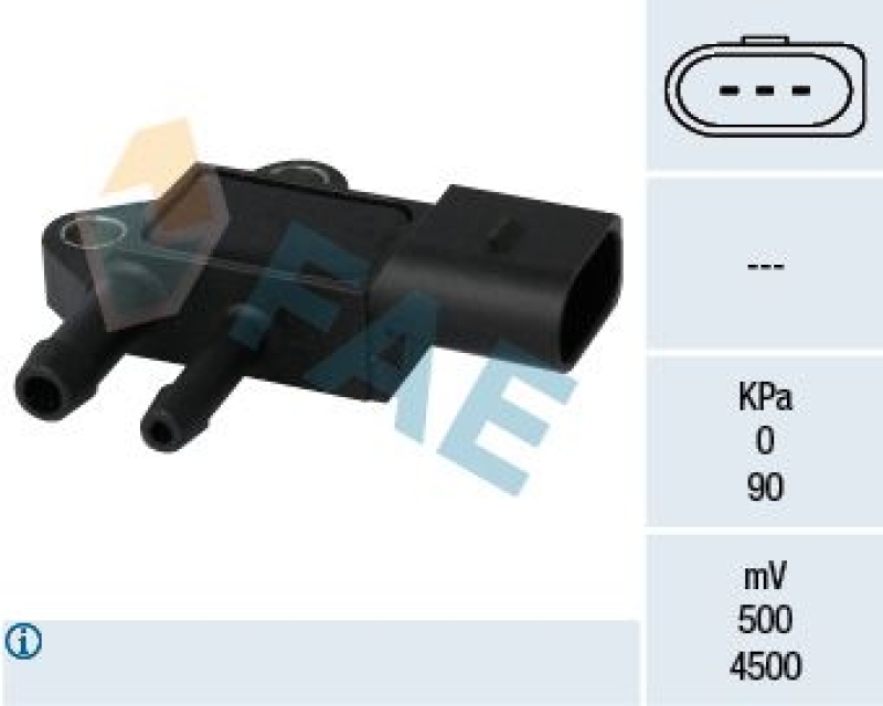 FAE Sensor, exhaust pressure