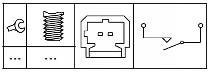 HELLA Switch, clutch control (engine control)