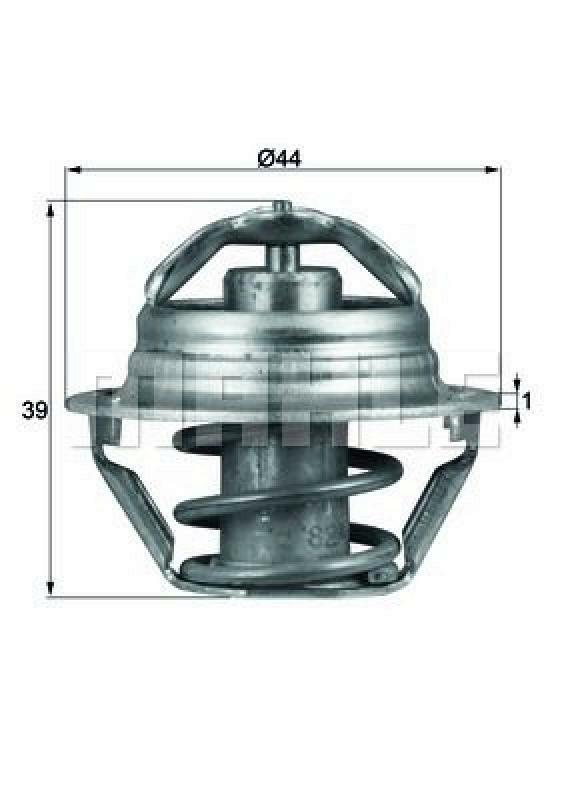 MAHLE Thermostat, coolant