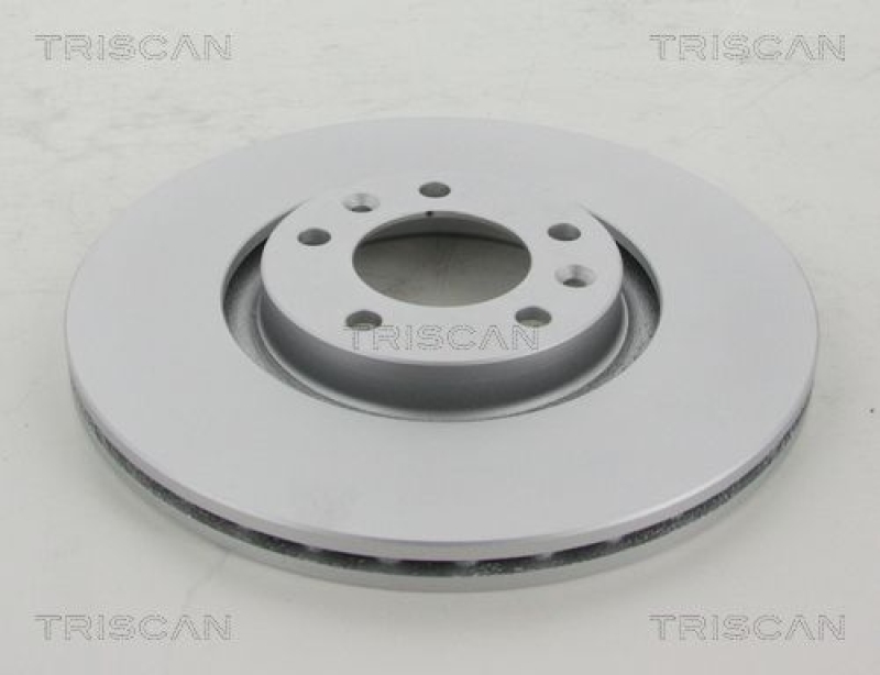 2x TRISCAN Brake Disc COATED