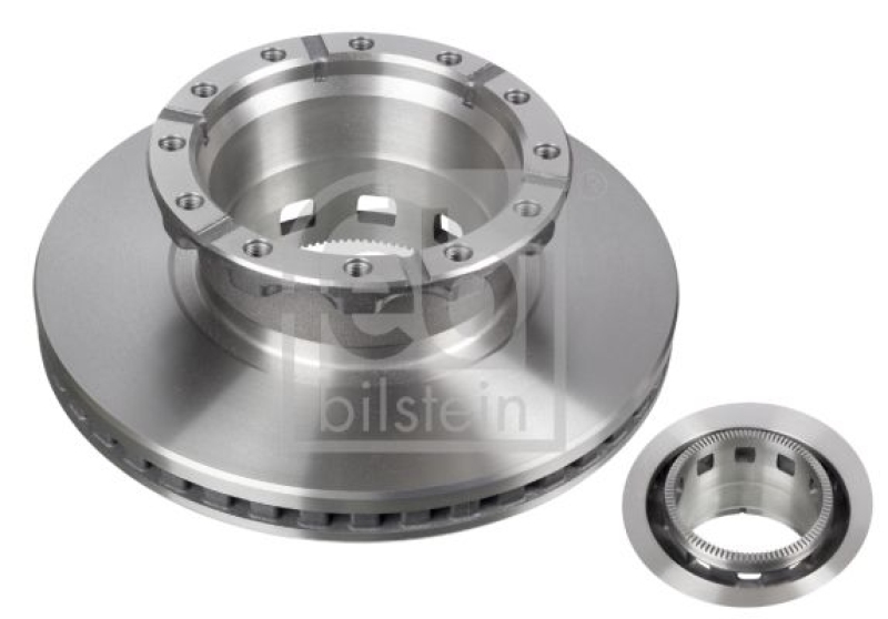 2x FEBI BILSTEIN Brake Disc