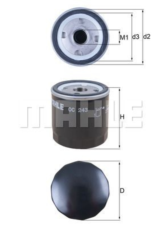 KNECHT Ölfilter