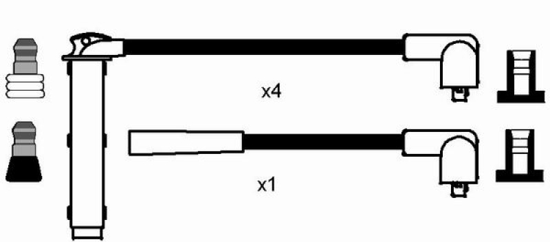 NGK Zündleitungssatz