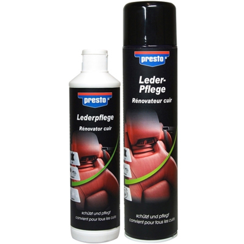 4x Original PRESTO Kunstleder- Lederpflegemittel Lederpflege 500ml 383427