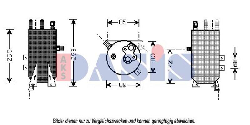 AKS DASIS Dryer, air conditioning