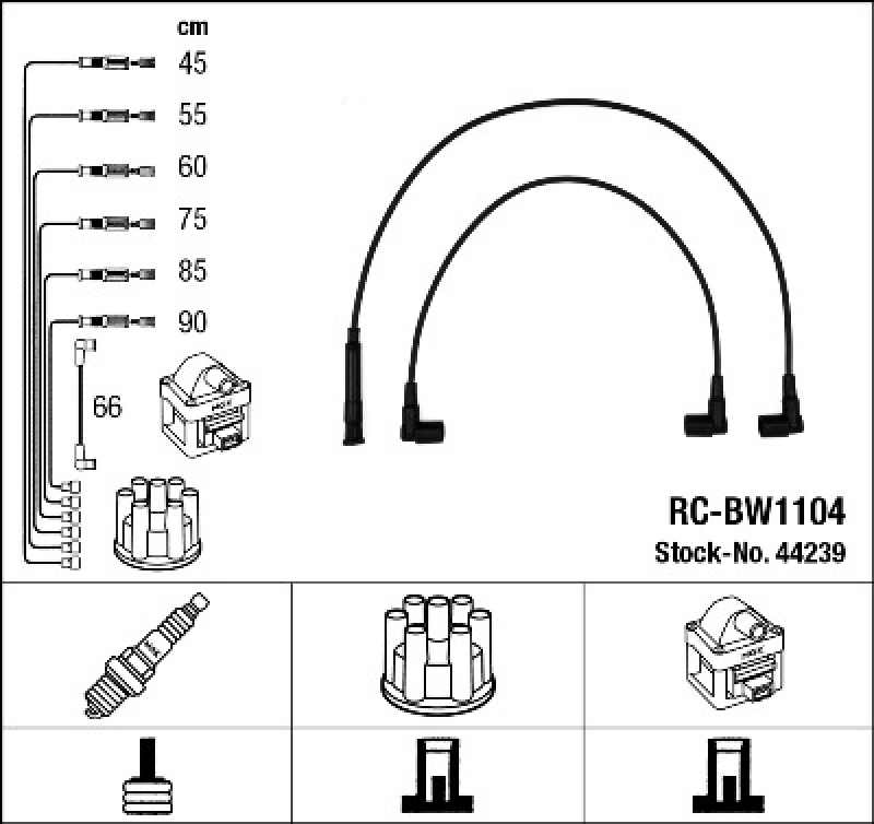 NGK Ignition Cable Kit