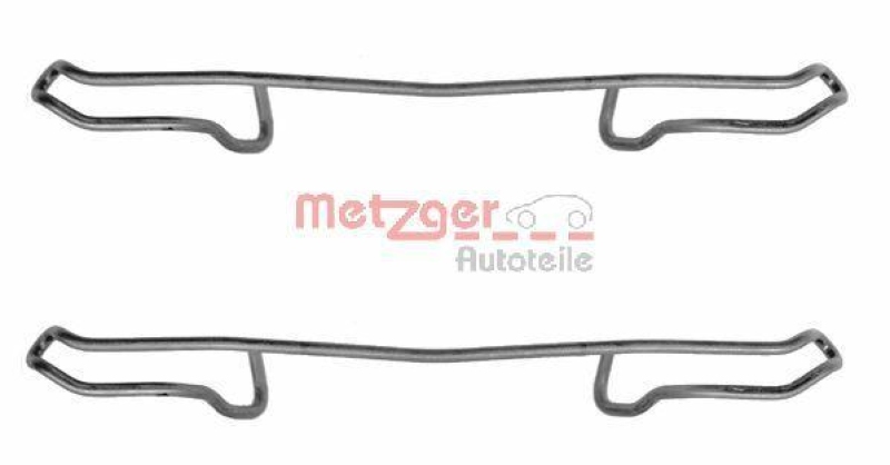 METZGER Accessory Kit, disc brake pad