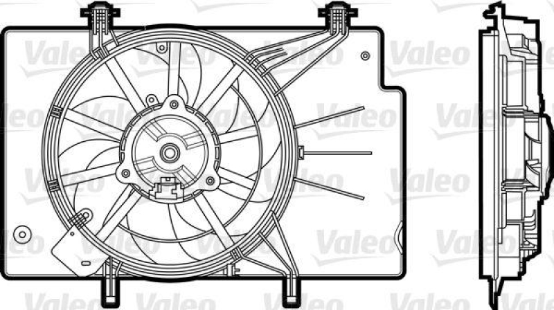 VALEO Fan, radiator