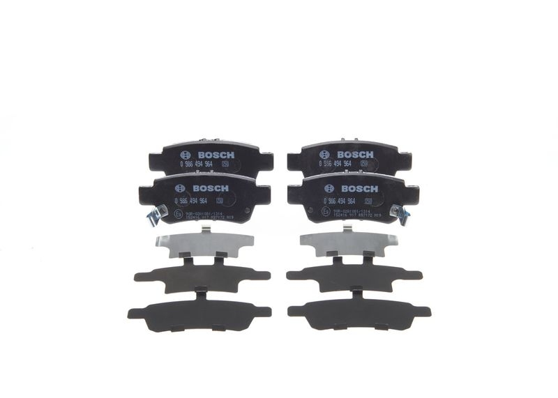 BOSCH Brake Pad Set, disc brake