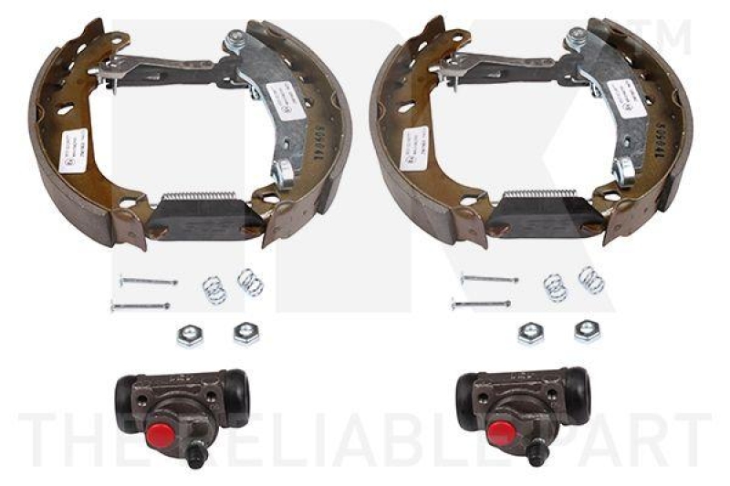 NK Brake Set, drum brakes