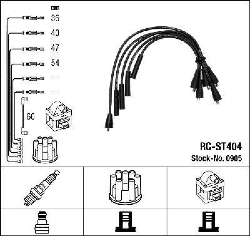 NGK Ignition Cable Kit