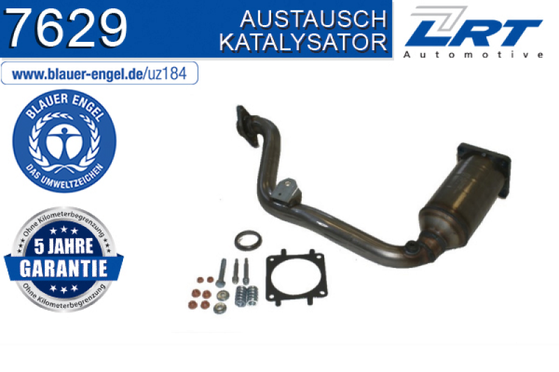 LRT Catalytic Converter ausgezeichnet mit "Der Blaue Engel"