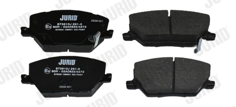 JURID Brake Pad Set, disc brake