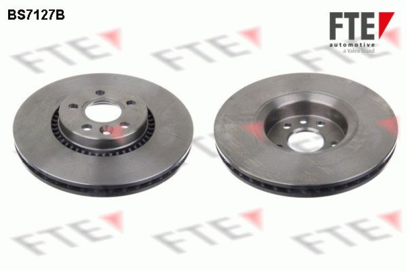 2x FTE Bremsscheibe COATED RANGE