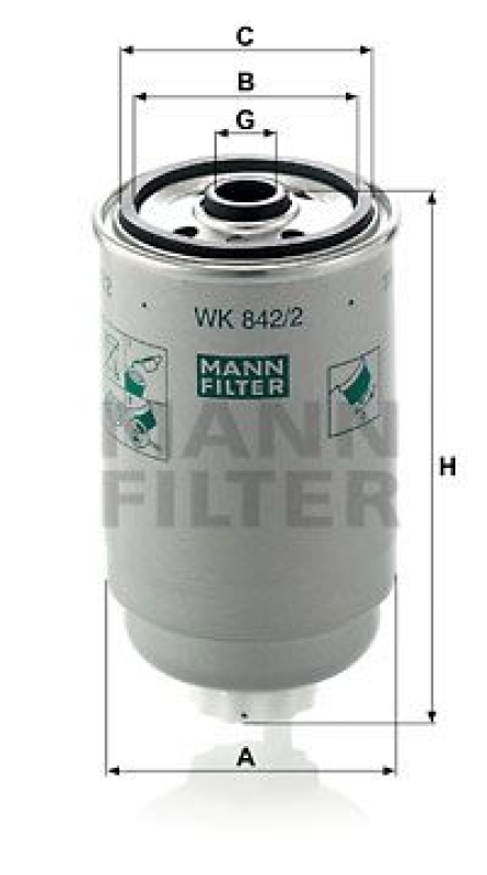 MANN-FILTER Kraftstofffilter