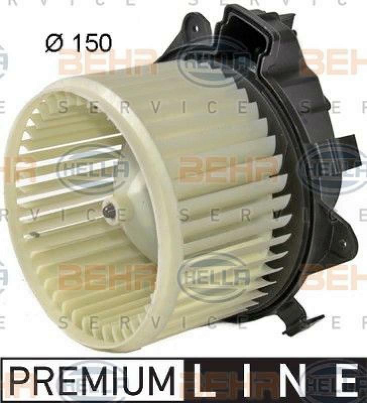 HELLA Interior Blower BEHR HELLA SERVICE *** PREMIUM LINE ***