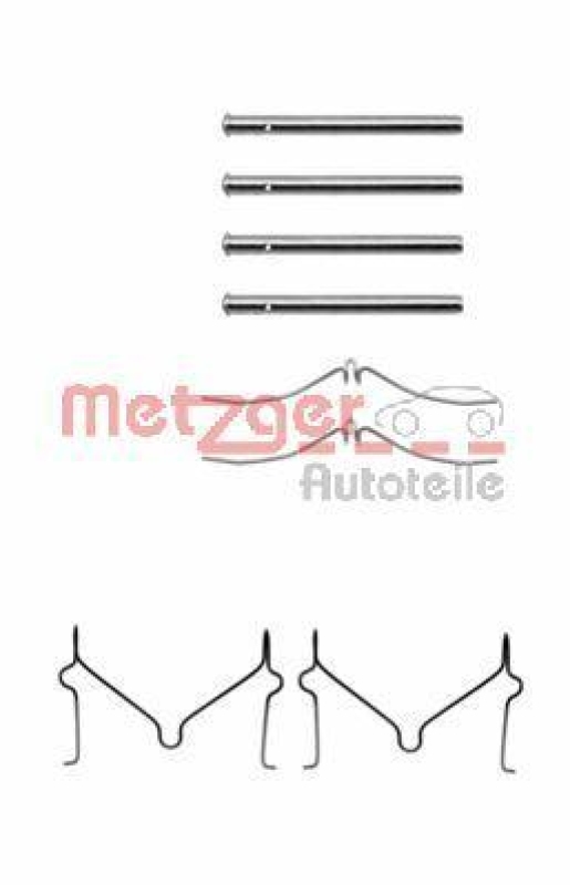 METZGER Accessory Kit, disc brake pad