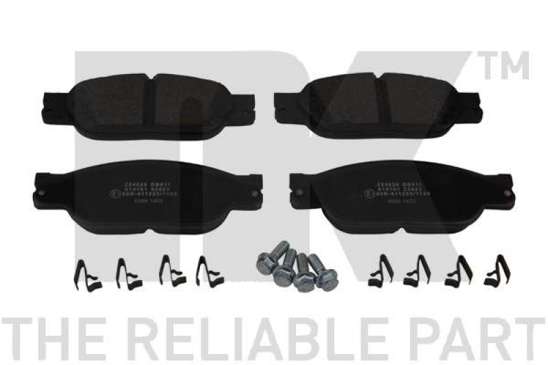 NK Brake Pad Set, disc brake