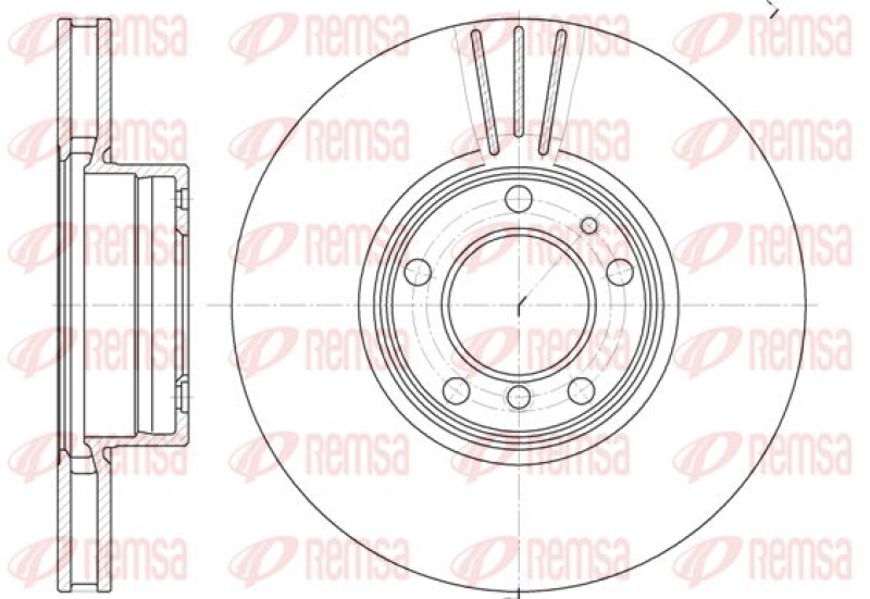 2x KAWE Brake Disc