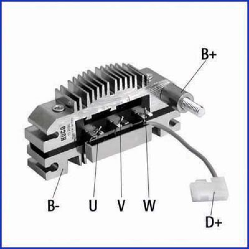 HITACHI Rectifier, alternator Hueco