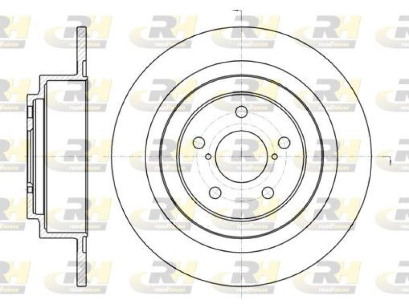 2x ROADHOUSE Brake Disc