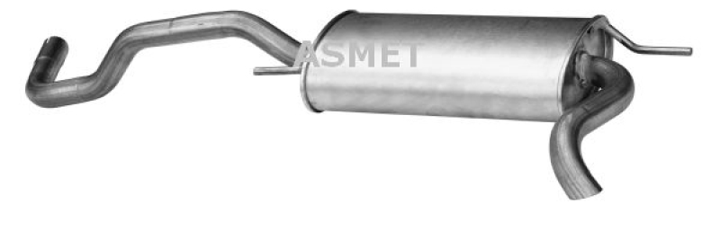 ASMET Rear Muffler