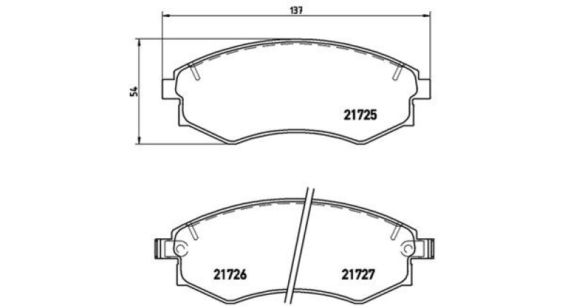 MAGNETI MARELLI Bremsbelagsatz, Scheibenbremse