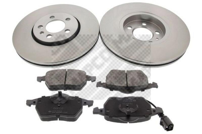 MAPCO Brake Set, disc brakes