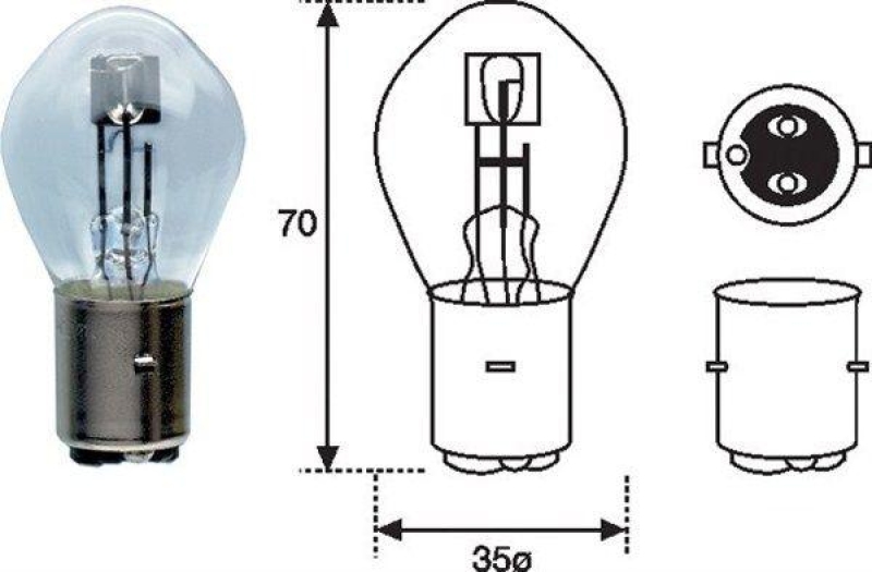 MAGNETI MARELLI Bulb