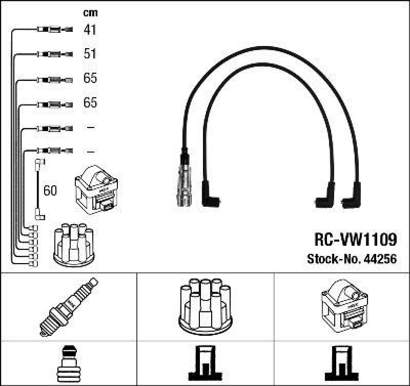 NGK Ignition Cable Kit